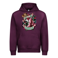 Mauve Wine lets go girls cowboy boots cowgirl Urban Hoodie - NancyCooperArtShop