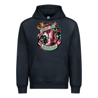 Navy lets go girls cowboy boots cowgirl Urban Hoodie - NancyCooperArtShop