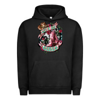 Pigment Black lets go girls cowboy boots cowgirl Urban Hoodie - NancyCooperArtShop