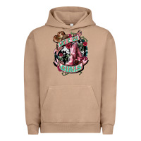 Pigment Burro lets go girls cowboy boots cowgirl Urban Hoodie - NancyCooperArtShop