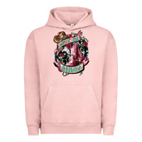 Pigment Salmon lets go girls cowboy boots cowgirl Urban Hoodie - NancyCooperArtShop