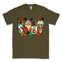 Army Green german shepherds coffee cups Classic Tee - Zillion Design Studio