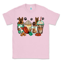 Bubblegum Pink german shepherds coffee cups Classic Tee - Zillion Design Studio