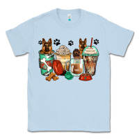 Dusty Blue german shepherds coffee cups Classic Tee - Zillion Design Studio