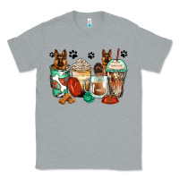 Heather Grey german shepherds coffee cups Classic Tee - Zillion Design Studio