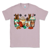 Lilac german shepherds coffee cups Classic Tee - Zillion Design Studio