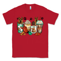 Red german shepherds coffee cups Classic Tee - Zillion Design Studio
