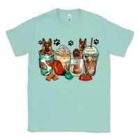 Seafoam german shepherds coffee cups Classic Tee - Zillion Design Studio