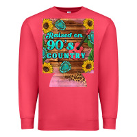 Cardinal raised 90's country guitar cactus sunflower's 12 oz can cooler (regula Premium Sweatshirt - Artiststas