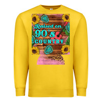 Lemon raised 90's country guitar cactus sunflower's 12 oz can cooler (regula Premium Sweatshirt - Artiststas