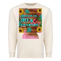 Sandshell raised 90's country guitar cactus sunflower's 12 oz can cooler (regula Premium Sweatshirt - Artiststas