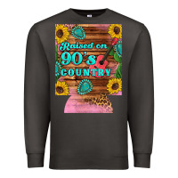 Smoke raised 90's country guitar cactus sunflower's 12 oz can cooler (regula Premium Sweatshirt - Artiststas