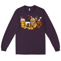 Plum labrador retriever coffee cups Long Sleeve Tee - Zillion Design Studio