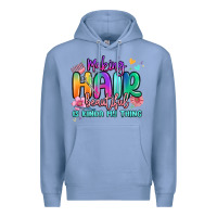 Colony Blue making hair beautiful is kinda my thing Premium Hoodie - MaliasSmallBusiness