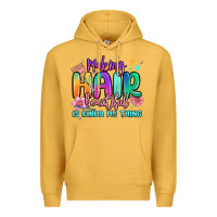 Mustard making hair beautiful is kinda my thing Premium Hoodie - MaliasSmallBusiness