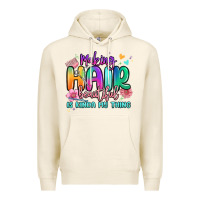 Tofu making hair beautiful is kinda my thing Premium Hoodie - MaliasSmallBusiness