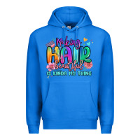 True Royal making hair beautiful is kinda my thing Premium Hoodie - MaliasSmallBusiness