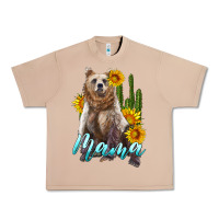 Burro mama bear with sunflowers and cactus Urban Heavy Tee - Artiststas