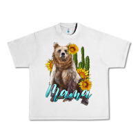 Lunar Rock mama bear with sunflowers and cactus Urban Heavy Tee - Artiststas