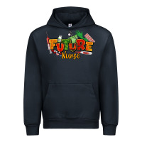 Navy future nurse juneteenth Urban Hoodie - NancyCooperArtShop