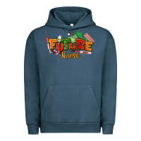 Pigment Midnight Navy future nurse juneteenth Urban Hoodie - NancyCooperArtShop