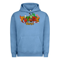 Pigment Pebble Blue future nurse juneteenth Urban Hoodie - NancyCooperArtShop