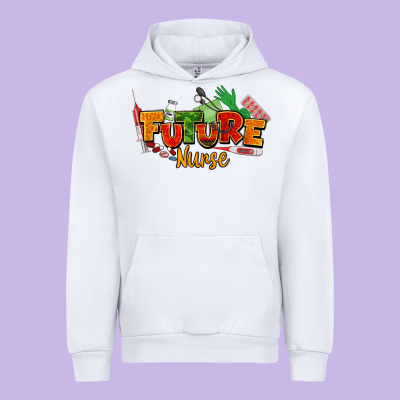 Future Nurse Juneteenth Urban Hoodie Designed By Nancycooperartshop