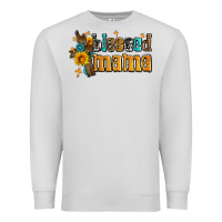 Dove Grey blessed mama Premium Sweatshirt - AdoDesignShop