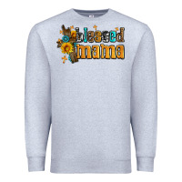 Heather Grey blessed mama Premium Sweatshirt - AdoDesignShop