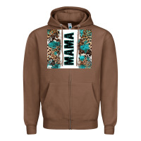 Chestnut western mama Zipper Hoodie - Zillion Design Studio