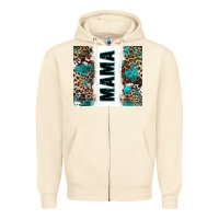 Sandshell western mama Zipper Hoodie - Zillion Design Studio