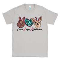 Moon Dust peace love chihuahua Classic Tee - RanaPortraitStore