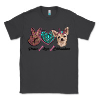 Smoke peace love chihuahua Classic Tee - RanaPortraitStore