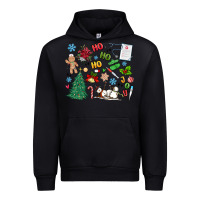 Black nurse christmas Urban Hoodie - MaliasSmallBusiness