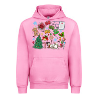 Fuchsia Pink nurse christmas Urban Hoodie - MaliasSmallBusiness