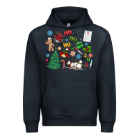 Navy nurse christmas Urban Hoodie - MaliasSmallBusiness