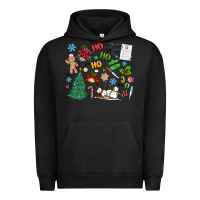Pigment Black nurse christmas Urban Hoodie - MaliasSmallBusiness