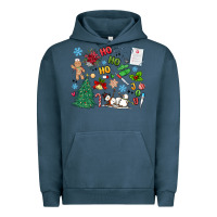 Pigment Midnight Navy nurse christmas Urban Hoodie - MaliasSmallBusiness