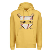 Antique Gold preview custom baseball Premium Hoodie - MaliasSmallBusiness