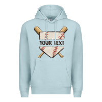 Blue Mist preview custom baseball Premium Hoodie - MaliasSmallBusiness