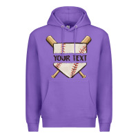 Purple preview custom baseball Premium Hoodie - MaliasSmallBusiness