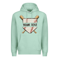 Seafoam preview custom baseball Premium Hoodie - MaliasSmallBusiness