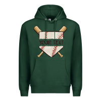 Sports Green preview custom baseball Premium Hoodie - MaliasSmallBusiness