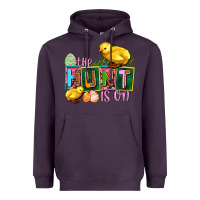 Plum the hunt is on Heavyweight Hoodie - AdoDesignShop