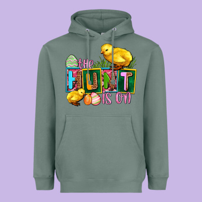 The Hunt Is On Heavyweight Hoodie Designed By Adodesignshop