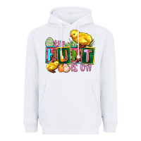 White the hunt is on Heavyweight Hoodie - AdoDesignShop