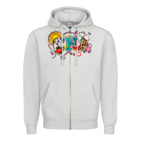 Dove Grey summer cna Zipper Hoodie - Zillion Design Studio