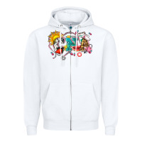 White summer cna Zipper Hoodie - Zillion Design Studio