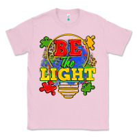 Bubblegum Pink be the light Classic Tee - Zillion Design Studio