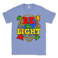 Colony Blue be the light Classic Tee - Zillion Design Studio